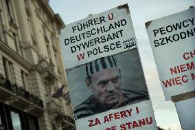 Anti-government Protest In Warsaw