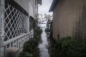 Cap Ferret Hit By Vague Submerison Phenomenon And Heavy Rain