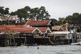 Cap Ferret Hit By Vague Submerison Phenomenon And Heavy Rain