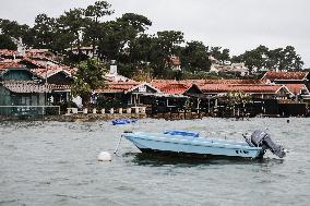 Cap Ferret Hit By Vague Submerison Phenomenon And Heavy Rain