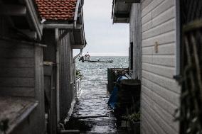 Cap Ferret Hit By Vague Submerison Phenomenon And Heavy Rain