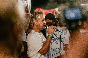 Families And Friends Of Israelis Hostages Gathered At Hostages Square - Tel Aviv