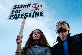 Pro Palestine Rally In Warsaw, Poland