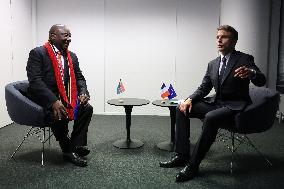 French President Meets South African President - Paris