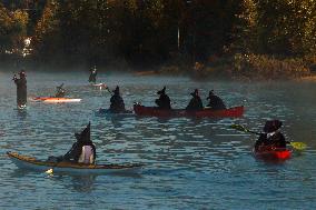 4Th Annual All Hallow's Eve Witches Paddle - Canada