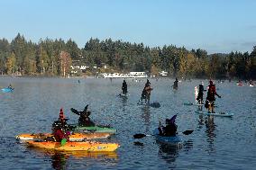 4Th Annual All Hallow's Eve Witches Paddle - Canada
