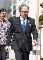 Okinawa Gov. Tamaki to attend trial for U.S. base landfill plan