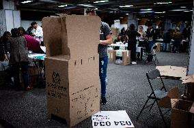 Colombia Regional Elections - Vote Counting