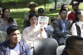 Chinese Ambassador To Mexico, Zhang Run, Donates Food To The Victims Of Hurricane Otis In Acapulco