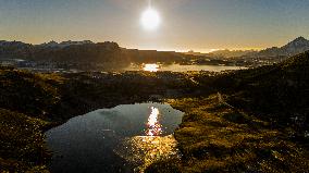 Lofoten, Norway - Drone View