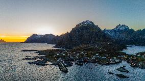 Lofoten, Norway - Drone View