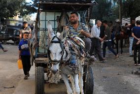 MIDEAST-GAZA-NECESSITIES SUPPLY-SHORTAGE