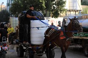 MIDEAST-GAZA-NECESSITIES SUPPLY-SHORTAGE