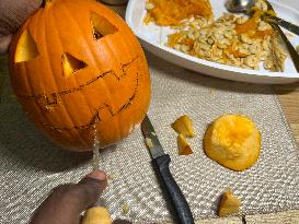 Halloween Pumpkin Carving In Toronto