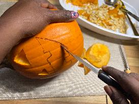 Halloween Pumpkin Carving In Toronto