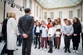 President Macron Inaugurates International French Language Centre