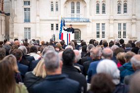 President Macron Inaugurates International French Language Centre