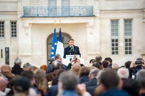 President Macron Inaugurates International French Language Centre