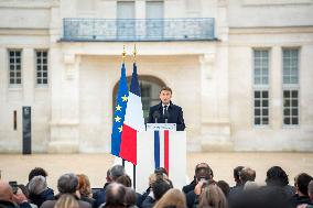 President Macron Inaugurates International French Language Centre