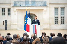 President Macron Inaugurates International French Language Centre