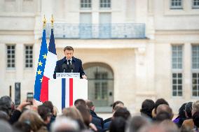 President Macron Inaugurates International French Language Centre