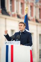 President Macron Inaugurates International French Language Centre