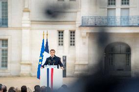 President Macron Inaugurates International French Language Centre