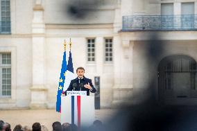 President Macron Inaugurates International French Language Centre
