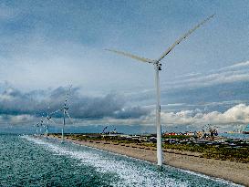 Windmills In Rotterdam