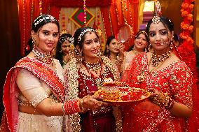 Karva Chauth Celebration In Jaipur