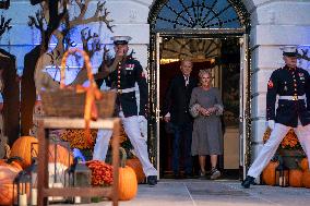 President and First Lady Host Trick-or-Treat Event on the South Lawn