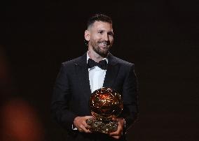 (SP)FRANCE-PARIS-FOOTBALL-BALLON D'OR CEREMONY