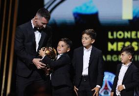 (SP)FRANCE-PARIS-FOOTBALL-BALLON D'OR CEREMONY