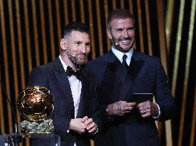 (SP)FRANCE-PARIS-FOOTBALL-BALLON D'OR CEREMONY