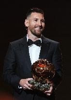 (SP)FRANCE-PARIS-FOOTBALL-BALLON D'OR CEREMONY