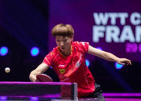 (SP)GERMANY-FRANKFURT-TABLE TENNIS-WTT CHAMPIONS-WOMEN'S SINGLES