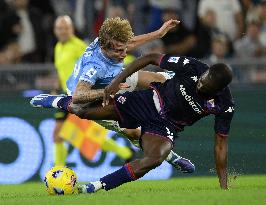 (SP)ITALY-ROME-FOOTBALL-SEIRE A-LAZIO VS FIORENTINA