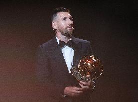 (SP)FRANCE-PARIS-FOOTBALL-BALLON D'OR CEREMONY