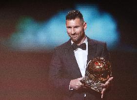 (SP)FRANCE-PARIS-FOOTBALL-BALLON D'OR CEREMONY