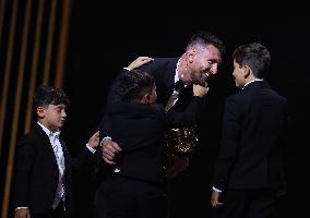 (SP)FRANCE-PARIS-FOOTBALL-BALLON D'OR CEREMONY