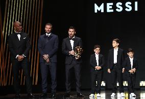 (SP)FRANCE-PARIS-FOOTBALL-BALLON D'OR CEREMONY