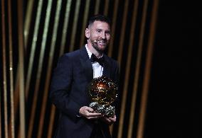 (SP)FRANCE-PARIS-FOOTBALL-BALLON D'OR CEREMONY