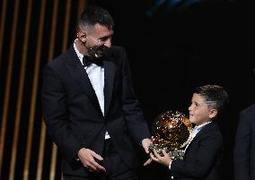 (SP)FRANCE-PARIS-FOOTBALL-BALLON D'OR CEREMONY