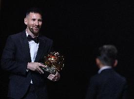 (SP)FRANCE-PARIS-FOOTBALL-BALLON D'OR CEREMONY