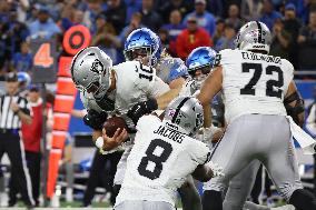 Las Vegas Raiders vs Detroit Lions