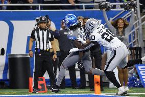 Las Vegas Raiders vs Detroit Lions