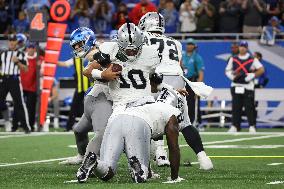 Las Vegas Raiders vs Detroit Lions