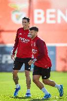 Champions League: Benfica training