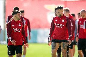 Champions League: Benfica training
