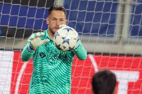 Champions League: Real Sociedad training